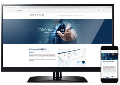 CORYX Software GmbH – Internetauftritt und PR