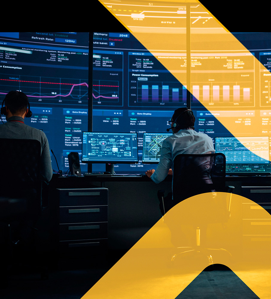 Image der Firma DeskFlex – Einrichter für Leitstellen, Kontrollräume und Handelsräume.
